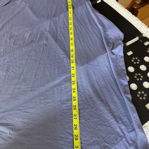 SKIMS Unisex Tank Top Sleeveless Oversized Relaxed Fit in Indigo Blue Size 5X - Picture 9 of 9